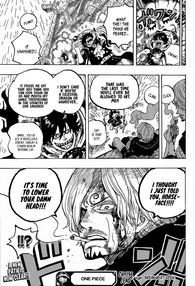 One Piece, Chapter 1196 - The worthless love of someone with a death wish image 16